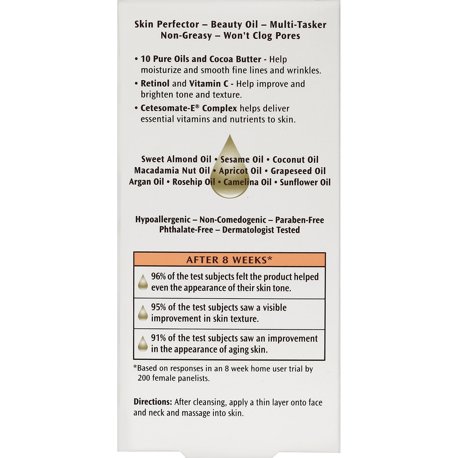 4 Pack - Palmer's Cocoa Butter Formula Skin Therapy Oil for Face 1 oz