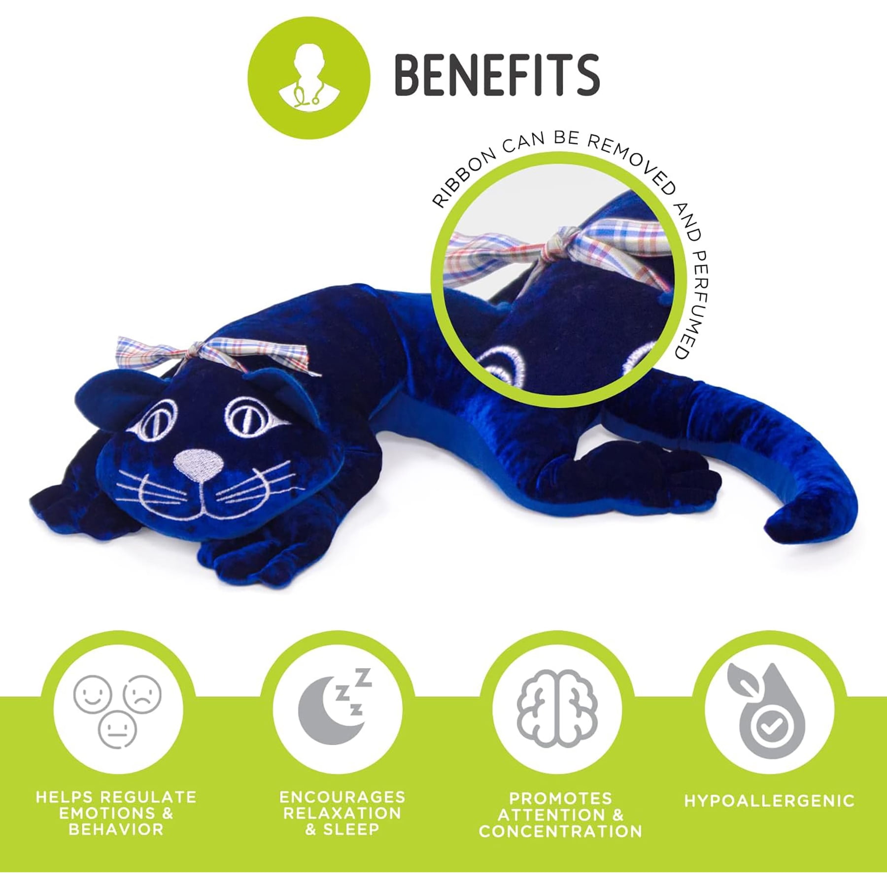 manimo Weighted Cat, 4.4 lb.