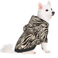 thumbnail image 2 of Fotbe Leopard And Zebra1 Sudadera con Estampado para Perros Pequeños – Suéter con Capucha para Mascotas, Tela Suave de Forro Polar con Bolsillo-XX-Large, 2 of 7