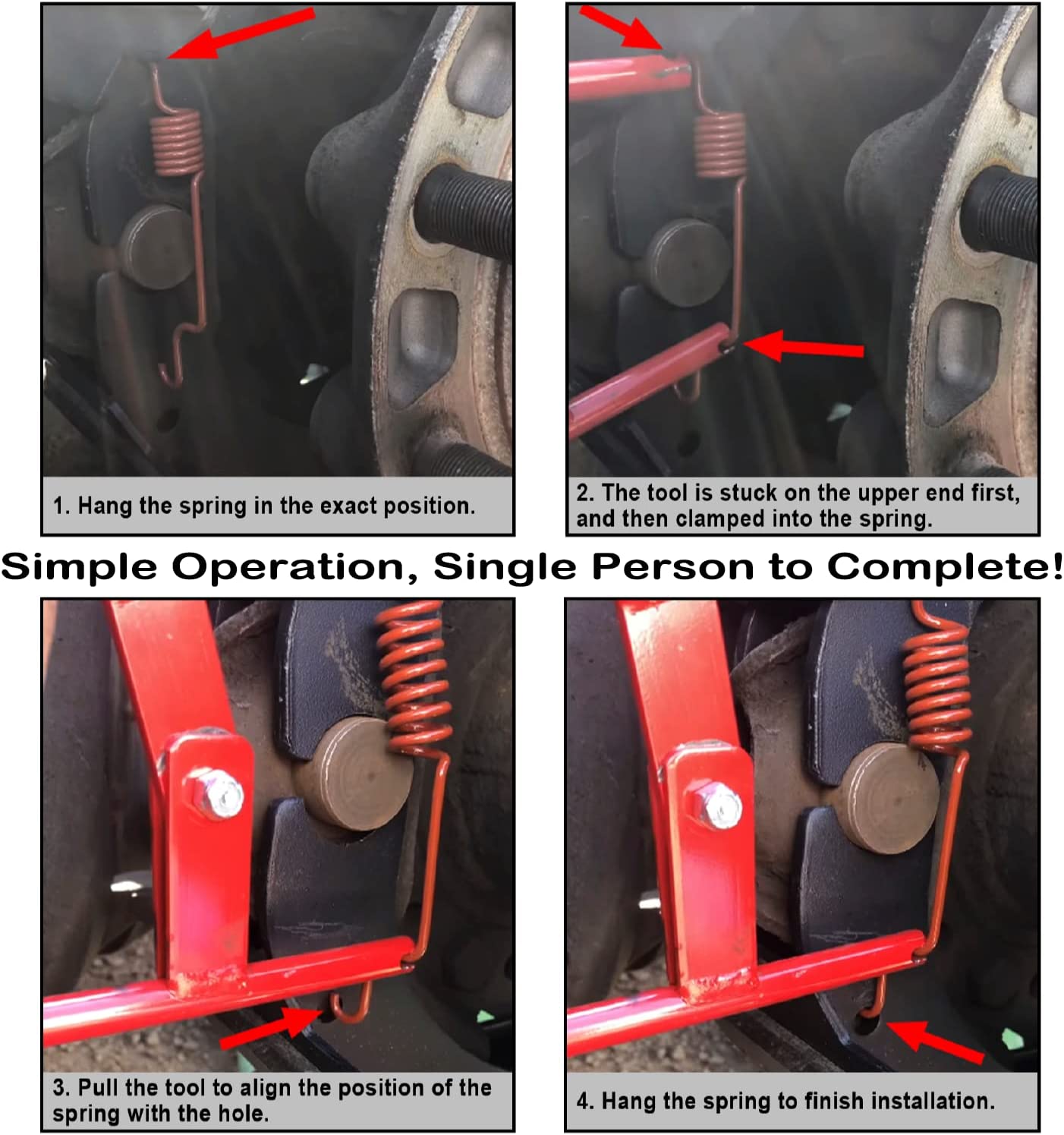 LT895 Eaton Truck Brake Spring Tool - Walmart.com