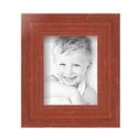 thumbnail image 2 of ArtToFrames 4" x 5" Real Reclaimed Red Barnwood Picture Frame, 4x5 inch Red Wood Poster Frame (WOM-4814), 5 Pack, 2 of 6