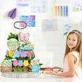 thumbnail image 7 of Dalrosia 12PCS Hello Spring Tiered Tray Decor Color Flower Wooden Centerpiece Signs Spring Wooden Sign Fresh Flower Truck Trays for Home Farmhouse Rustic Spring Decorations, 7 of 7