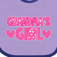thumbnail image 4 of Inktastic Grandma's Girl Granddaughter Gift Girls Baby Bib, 4 of 4