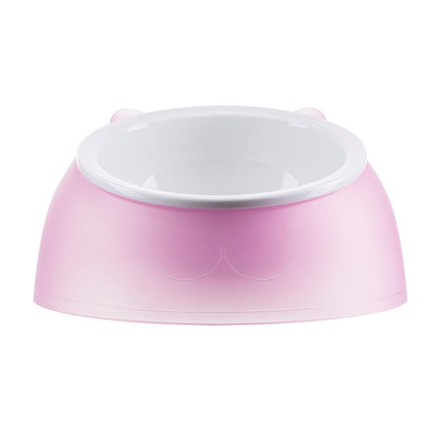 Cuenco de cerámica para gatos Cuenco para perros Cuenco inclinable para comida para gatos Protege la columna cervical contra vuelcos