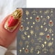 thumbnail image 2 of Pegatinas de corazón 3D para uñas, decoración del Día de San Valentín, estrellas bronceadoras doradas, Luna, deslizadores de uñas, calcomanías de mariposa para manicura, NTBTF-S Dengxun unisex, 2 of 2