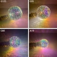 thumbnail image 3 of Billuyoard Decoración 3D Bombilla LED Bombillas Ligero Exquisita Lámpara en forma de corazón Luces de noche portátiles Árbol de Navidad Sala de estar Iluminación navideña Tipo 5 Billuyoard HA067903-05, 3 of 6