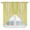Yellow Beige, variant on Swag Valance Curtains for Windows, Cream Beige Striped Light Filtering Kitchen Curtains with Rod Pocket, Modern Farmhouse Retro Lines Window Treatment Valances for Living Room, 28x36 - 2 PCS