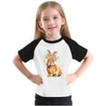 thumbnail image 5 of LNWUY Toddler Girls Boys Summer Fashion Tshirt Cute Round Neck Print T-Shirt Cotton Short Sleeve Top Shirts Black 4 Years, 5 of 6
