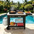 thumbnail image 6 of Heavy-Duty Outdoor Wok Burner 50,000 BTU, 12.6” Carbon Steel Wok Included, High-Performance Cooking Station for Stir-Fry, Searing, Camping, Tailgating & Fishing, 6 of 8