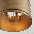 thumbnail image 4 of 4 Light Pendant In Industrial Style-16.5 Inches Tall And 24 Inches Wide     -Traditional Installation Capital Lighting 349242Ml, 4 of 5