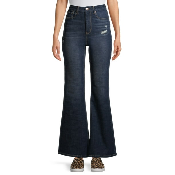 no boundaries juniors pull on flare jeans