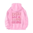 thumbnail image 3 of Hoodies for Women 2025 Everyday Is A Second Chance Hoodie Y2K Graphic Hoodie Hooded Sweatshirt Women Pullover, 3 of 5