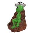 thumbnail image 4 of UFO Green Roswell Alien With Flying Saucer Spaceship Backflow Incense Burner, 4 of 8