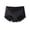 Black, variant on Women's Menstrual Panties Mid-Waist Seamless Cotton Postpartum Underwear, Leak Proof Full Coverage Period Briefs, Invisible Protective Sanitary Briefs, Breathable Non-Marking Menstrual Knickers