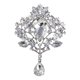 thumbnail image 2 of Broches de Diamantes de Imitación para Boda, Broches de Cristal para Novia, Alfileres Decorativos de Moda, Broche para Mujer, Pin para Falda, Ropa, Su Plata, 2 of 10