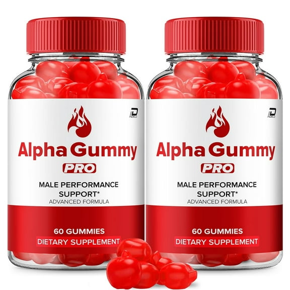 Alpha Gummy Pro Gummies for Men – AlphaGummy Pro Male Gummy All-Natural Reviews, 2 Pack, 120 Gummies