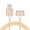 Gold, variant on TOKERSE 1m/3.3ft USB to 30 Pin Charging Cable, USB Charging & Sync Data Cable Nylon Braided Cord Compatible for iPhone 4/4s/3G/3GS, iPad 1 2 3,iPod Touch 4 3 2 1, iPod Classic 3 2 1, iPod Nano