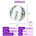 thumbnail image 6 of YOMYM Inflatable Beach Ball Summer Party Pool Decorations, Summer Water Fun Lake Games - Leopard Print, 6 of 6