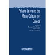 Private Law in European Context Private Law and Cultures of Europe (Private Law in European Context Series), Book 10, (Hardcover)