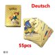 thumbnail image 3 of 27-55 Pcs Cards German Spanish French English Vmax GX Color Energy Card Pikachu Rare Collection Battle Trainer Boys Gift, 3 of 5
