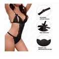 thumbnail image 3 of Lencería Sexy De Encaje Para Mujer Babydoll Interior Ropa color negro Xl, 3 of 5