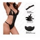 thumbnail image 3 of Lencería Sexy De Encaje Para Mujer Babydoll Interior Ropa color negro Xl, 3 of 5