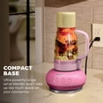 thumbnail image 5 of Ninja BlendBOSS 24-Oz Personal Blender, for Smoothies & Frozen Drinks, Travel Tumbler with LeakProof Lid and Chug Spout, Auto-iQ Technology, 1200 Peak Watts, DB300PK Strawberry Lemonade, 5 of 9