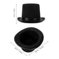 thumbnail image 3 of Sombrero de copa para niños, sombrero de mago pequeño, sombrero de Cosplay, disfraz de esmoquin para niño, decoración de sombrero de copa, 3 of 6