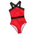 thumbnail image 4 of Winter Savings Clearance! Lindreshi One Piece Swimsuits for Women Women's Sexy Solid Color Bikini Swimsuit Beachwear Set, 4 of 8
