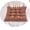 Brown, variant on Chair Pads for Dining Chairs,Bar Stool Cushions Square,Chair Cushion with Ties Square Cotton Upholstery Soft Padded Cushion Pad Pillow Furniture Metal Wooden(Yellow 18*18in)from ANMUYUM