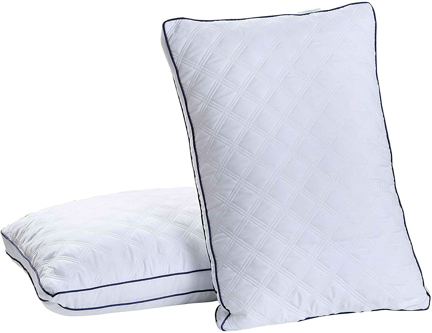 salami plan voorzien Bed Pillows Set of 2 Gusseted Neck Support Soft Pillow For Side & Back  Sleepers - Walmart.com