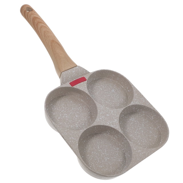 Creative 4-cups Egg Frying Pan Household Egg Cooking Pan Egg Cookware Home Supply