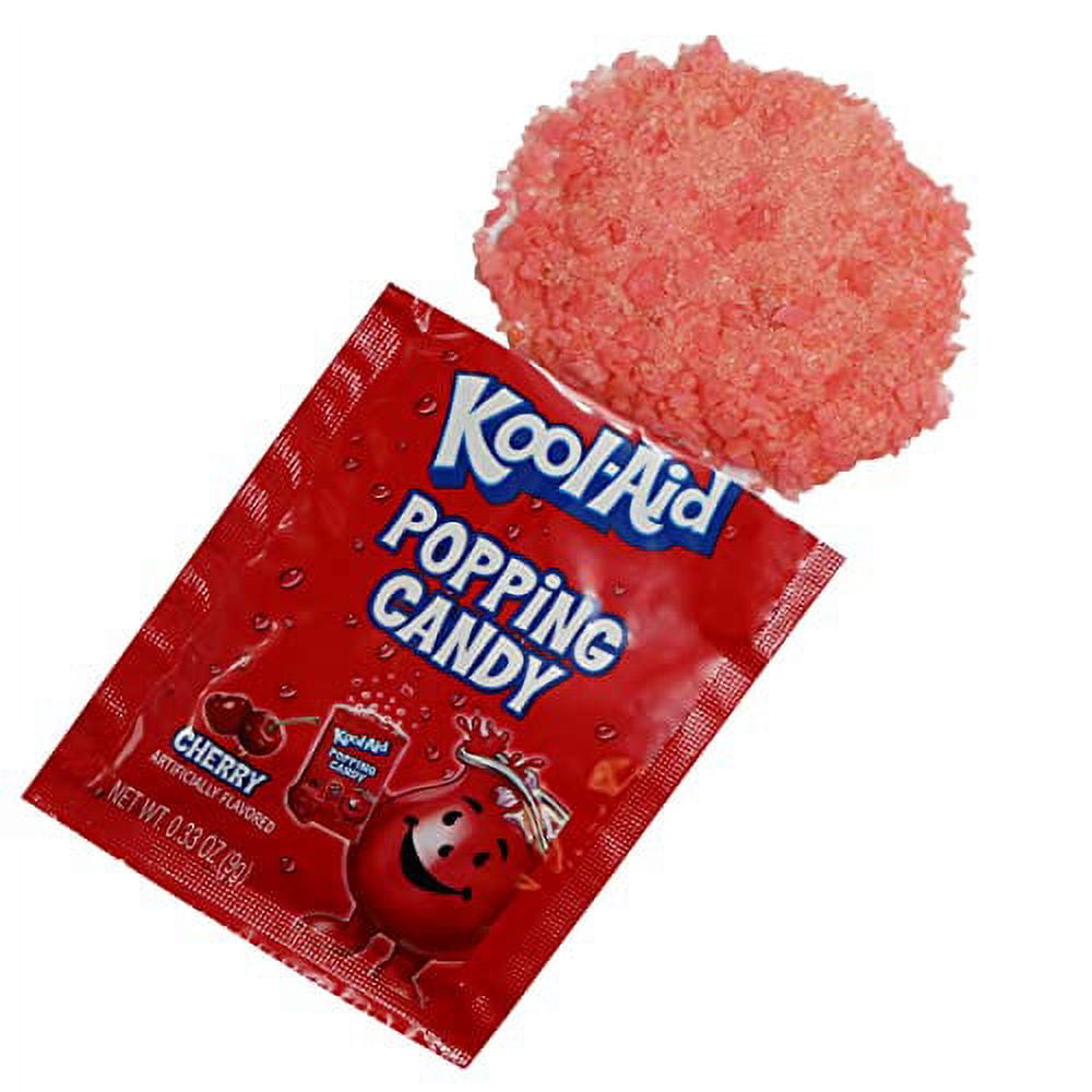 Kool-Aid - Brandclub - Kool-Aid Popping Candy Cherry 0.33 oz. Pouch