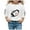 White, variant on Zwiiyzr 1-12Y Pullover Sweatshirts for Kids Baby Girl Boy Crewneck Long Sleeve Pullover Graphic Baby Clothes Gray