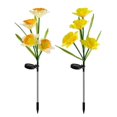 thumbnail image 1 of Pack Solar Daffodil Lights Decorative Path Lights for Backyard Path Walkway Lawn White*Yellow, 1 of 4