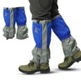 thumbnail image 1 of FHBVT Couvre-Chaussures de Neige Extérieur Réglables Imperméables Coupe-Vent Jambières de Randonnée 16.9 Po Haut 13.2 Po Milieu 15.4 Po Bas Protection Mollet Antidérapant pour Randonnée Ski Camping d'Hiver Sports de Neige, 1 of 3