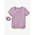 thumbnail image 4 of Justice Girls Scoop Neck Top, Sizes XS-XLP, 4 of 4