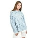 thumbnail image 4 of Sobrecamisa de gamuza con estrellas Roman Fashion /Juvenil,14426 (Azul cielo) azul cielo CH, 4 of 5