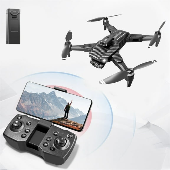 ZFYXGS Brushless HD Aerial Drone Intelligent Obstacle Avoidance Remote Control Aircraft Optical Quadcopter (carbon Fiber)