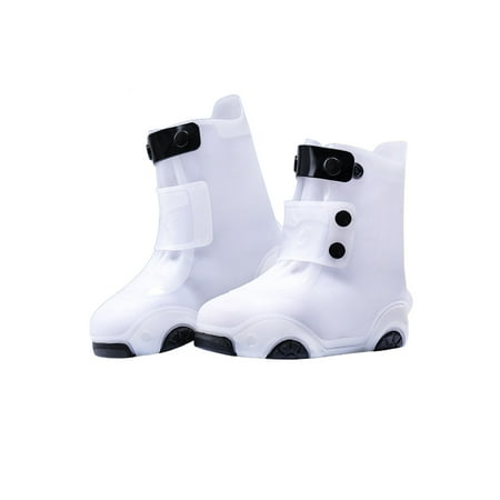

Tenmix Kids Daily Durable Rains Boots Wear Resistant Waterproof Shoe Pretectors Childrens School Rainy And Snowy Car Shoes Covers
