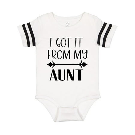 

Inktastic I Got It From My Aunt Gift Baby Boy or Baby Girl Bodysuit