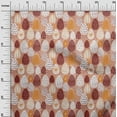 thumbnail image 3 of oneOone Cotton Cambric Dark Rose Brown Fabric Easter Craft Projects Decor Fabric Printed By The Yard 42 Inch Wide, 3 of 4