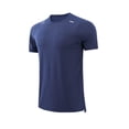 thumbnail image 4 of Hvyesh Men's Workout Shirts Quick Drying Moisture Wicking T-Shirt Gym Athletic Short Sleeve Tee Shirts, 4 of 5