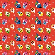 Baby Shark Children's Holiday Wrapping Paper | Baby Shark Themed for Christmas, Holidays, Birthdays, Celebrations