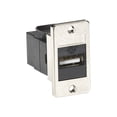 thumbnail image 1 of Black Box Panel-Mount - Coupleur de Câble - Noir, 1 of 8