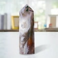 thumbnail image 3 of Varita de cristal natural de cuarzo para meditación, columna, piedra curativa, adornos de piedras preciosas 5cm, 3 of 7