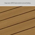 thumbnail image 5 of Better Homes & Gardens Ezra Outdoor HDPE Coffee Table, Teak, 5 of 9