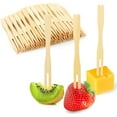 thumbnail image 5 of WYBXZ 100 Appetizers Forks Mini Disposable, 3.5 Inch Mini Forks Charcuterie Boards Accessories, Small Fruit Food Picks for Party Supplies, 5 of 10