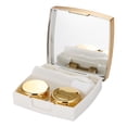 thumbnail image 4 of Garosa Mini Contact Lens Box,3 Colors Mini Contact Lens Holder Eye Care Lenses Container Case Portable Mirror Box,Lenses Box, 4 of 7