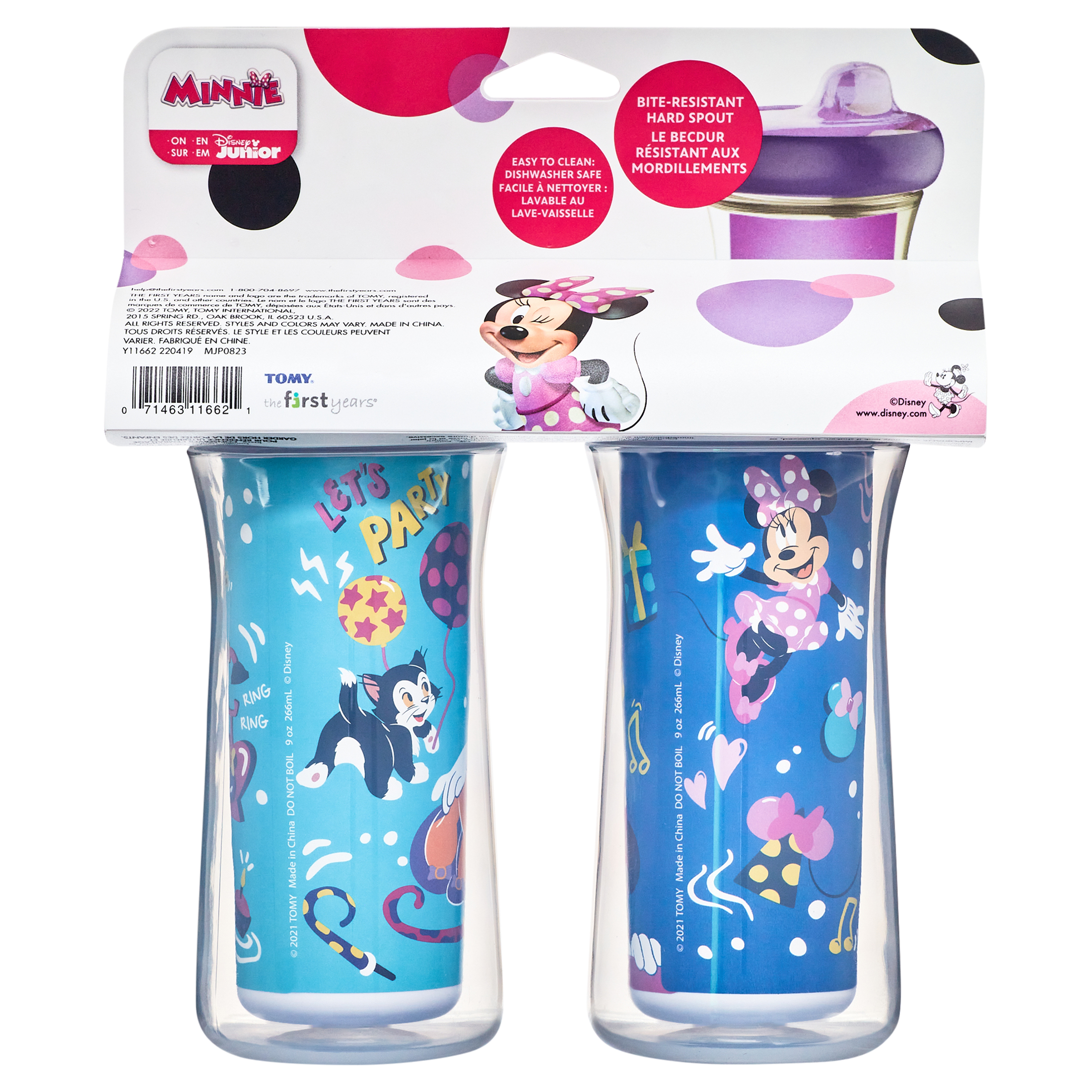 Disney Minnie Mouse Insulated Sippy Cup 9oz Pack of 2 photo 8